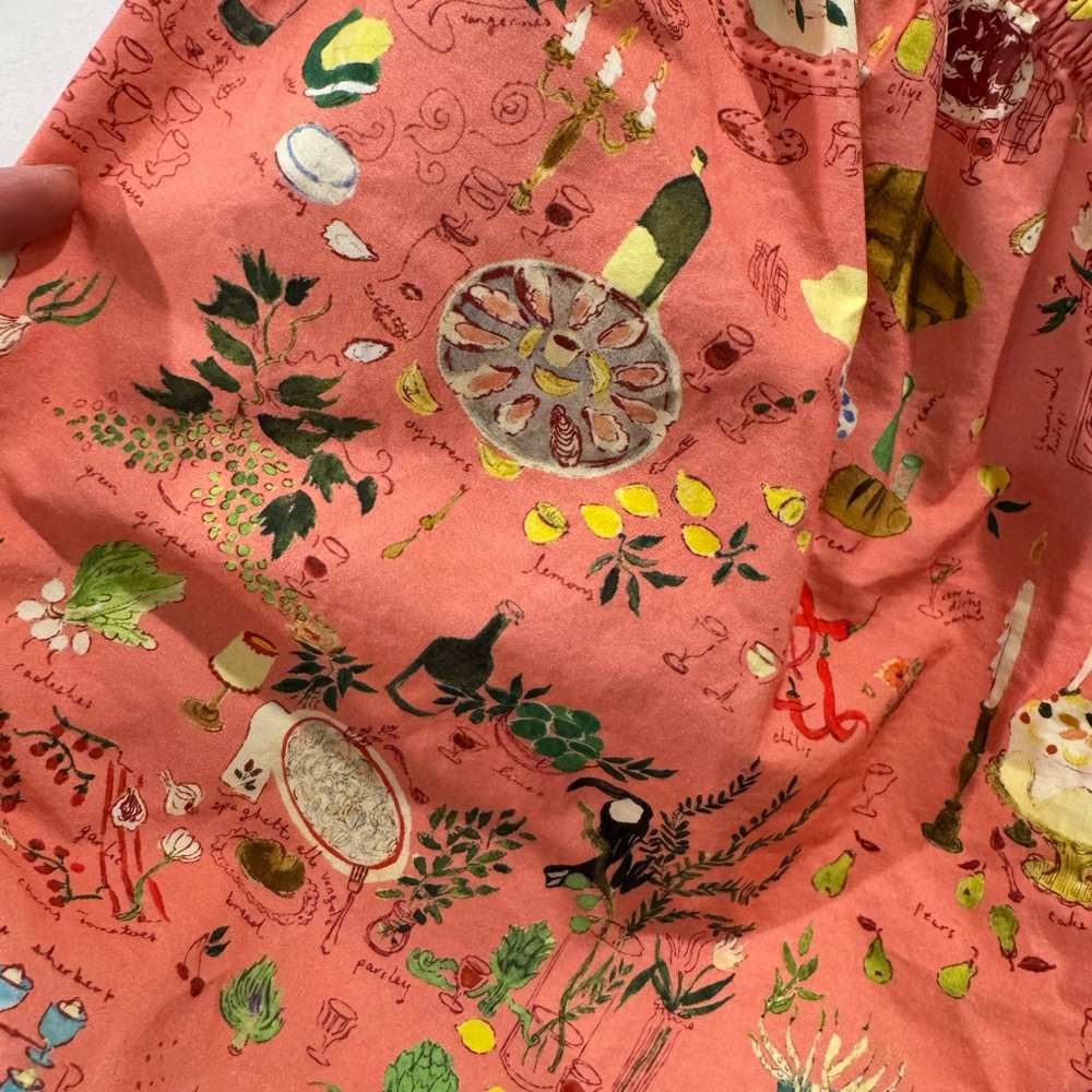 Rhode Jodie Shirred Printed Cotton-Poplin Top - Picture 4 of 10